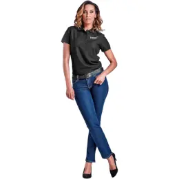 Ladies Fashion Denim Jeans Model Image